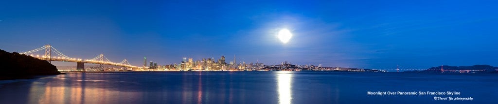 moonlight panorama