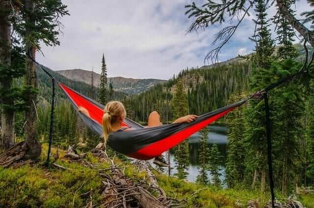 Photograph taken by Pexels.com girl-in-hammock
