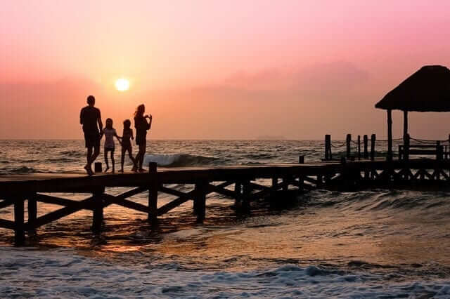 sunset-family