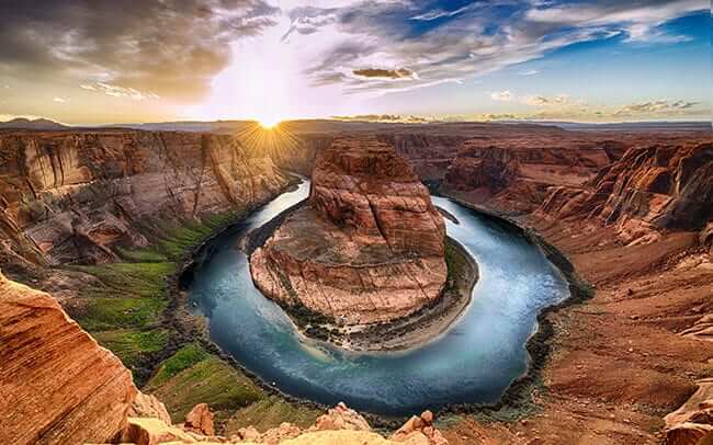 horseshoe bend photo for Printique photo book