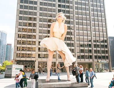 The Story Of Iconic Photos Marilyn Monroe S Flying Skirt