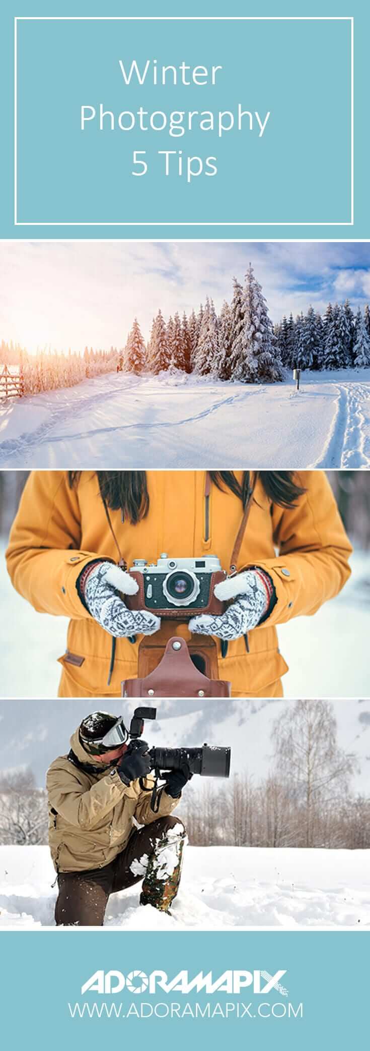 winter photography tips