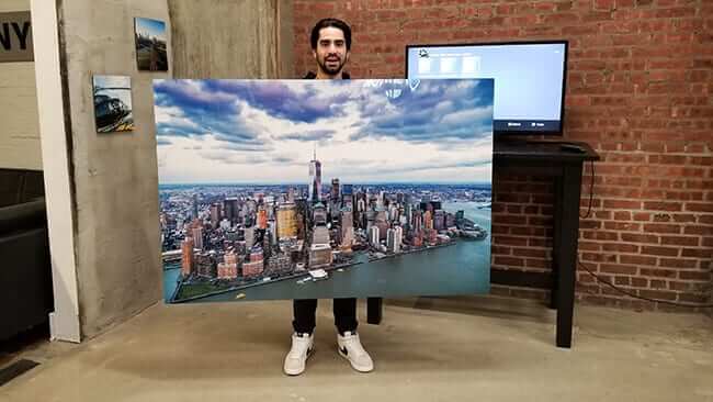 large metal photo prints