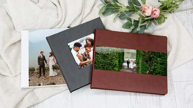 metal photo cover albums by printique