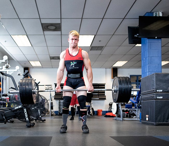 special olympian weightlifting