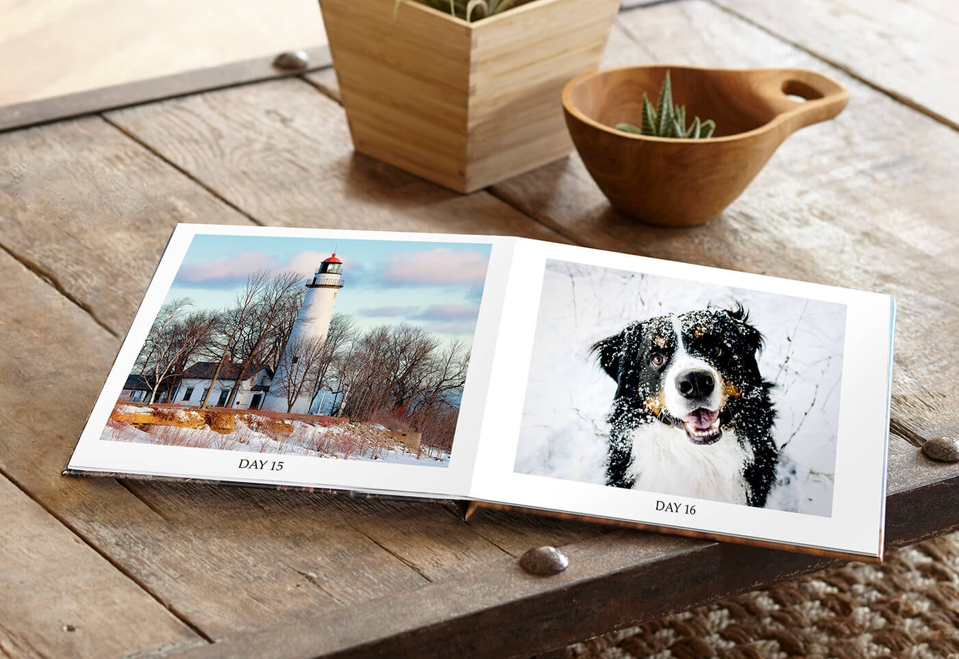 year in review photo book by printique on coffetable