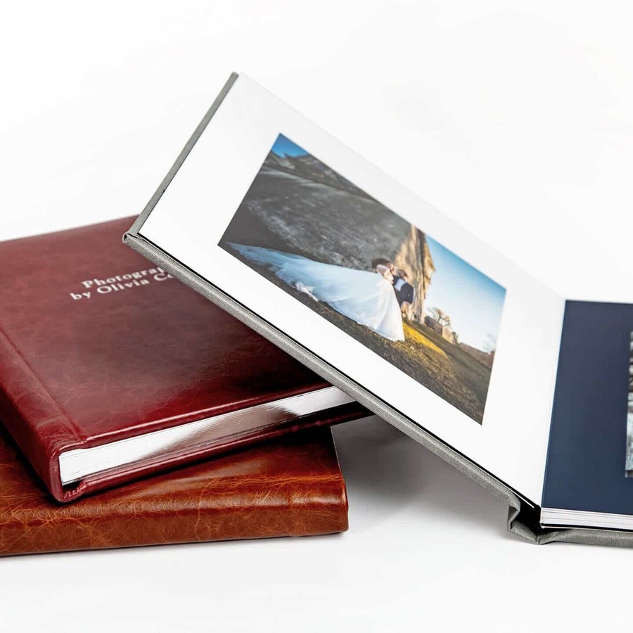 Leather Photo Albums Weddings Albums Printique, An Adorama Company