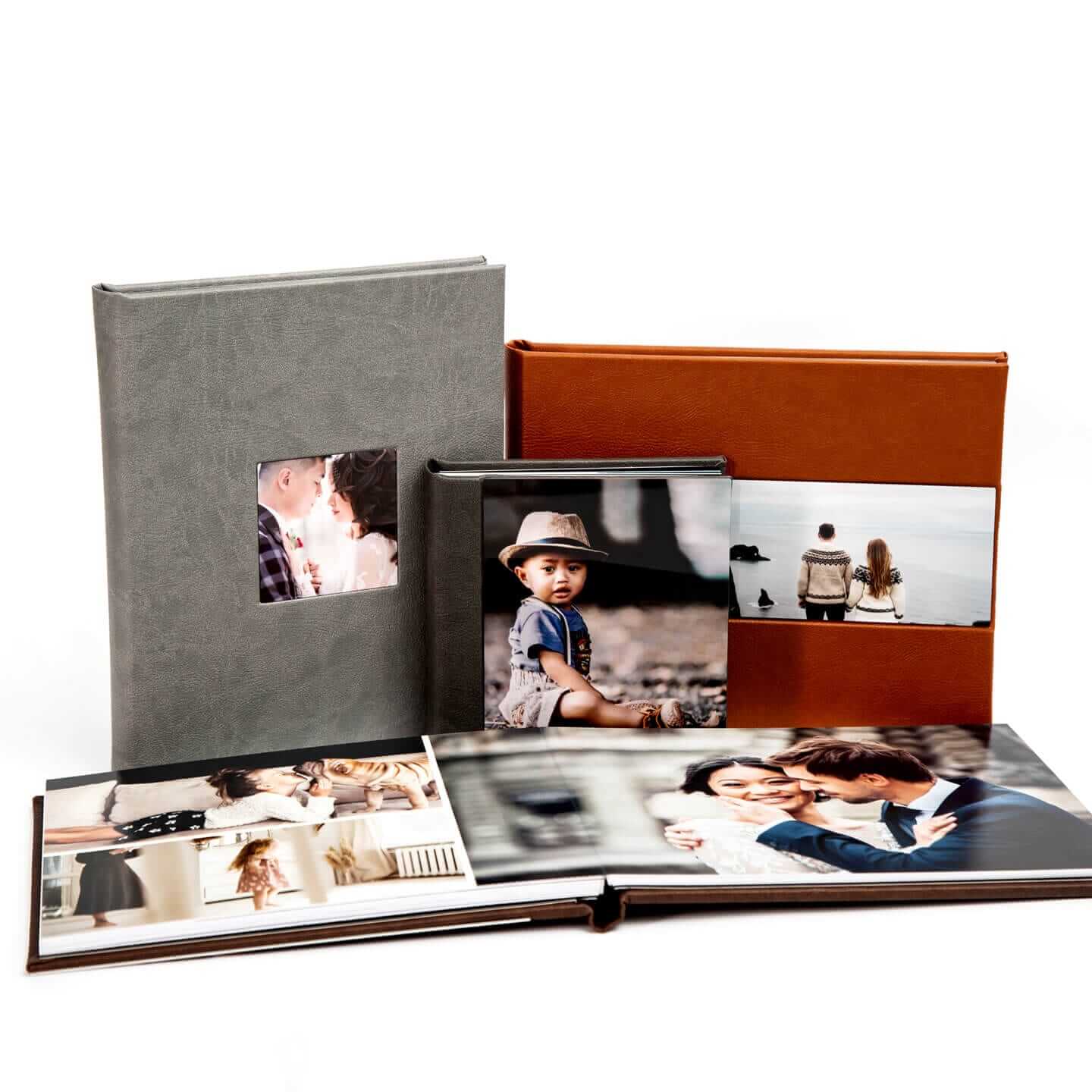 Metal Cover Photo Albums - Premium Layflat Metal Photo Albums - Printique,  An Adorama Company