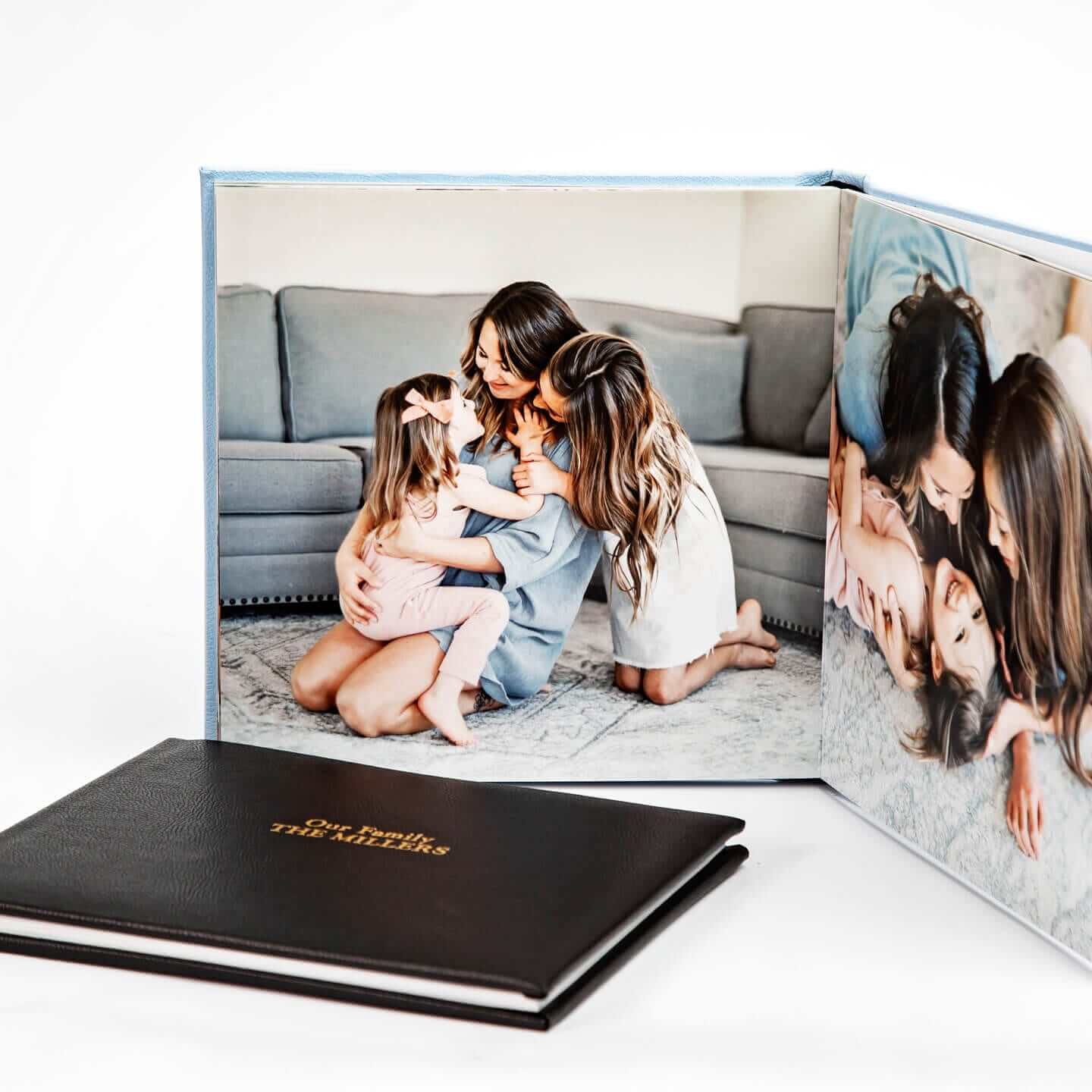 Leather Photo Books - Premium Layflat & Professionally Leather Bound -  Printique, An Adorama Company