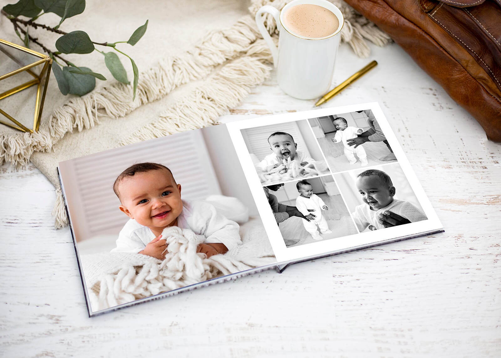 baby photo book by printique
