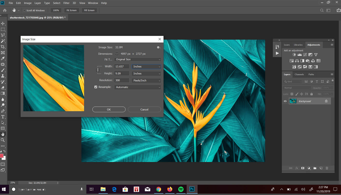 screenshot photoshop