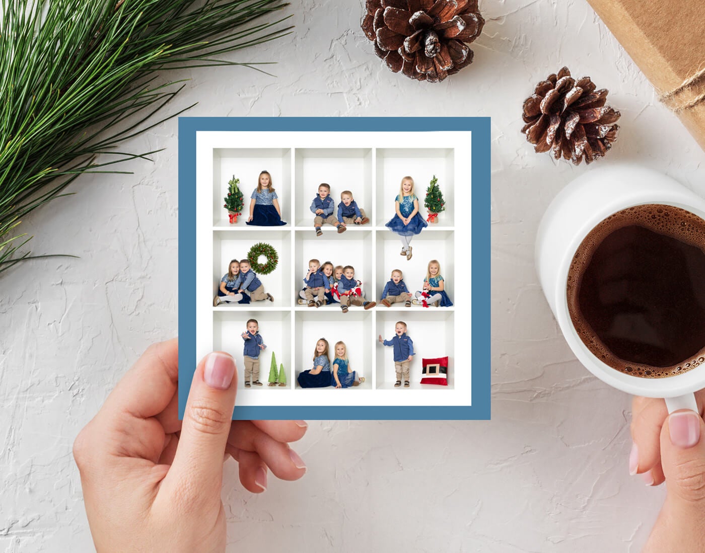 printique holiday greeting card