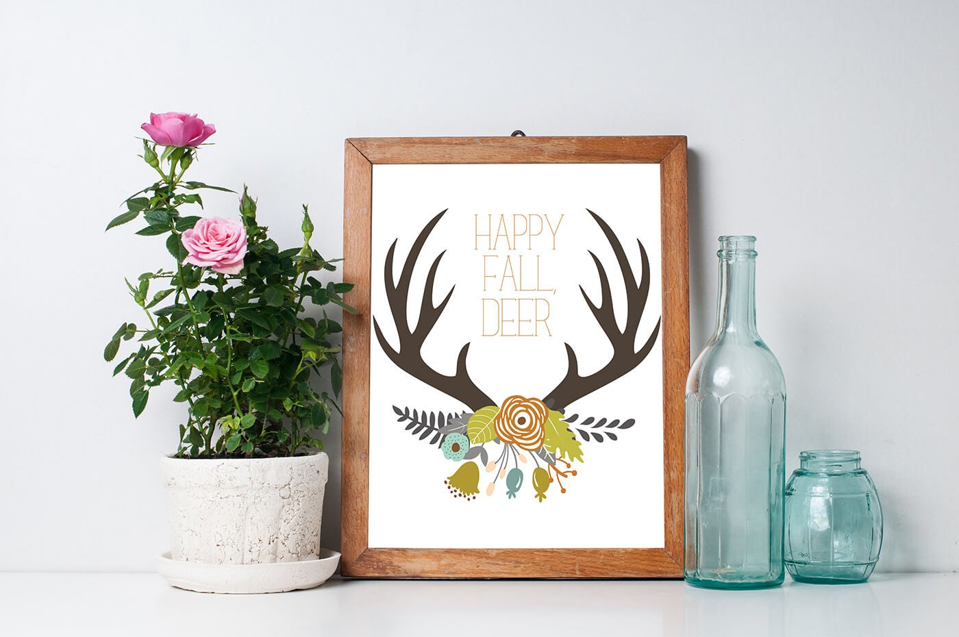 antler free printable