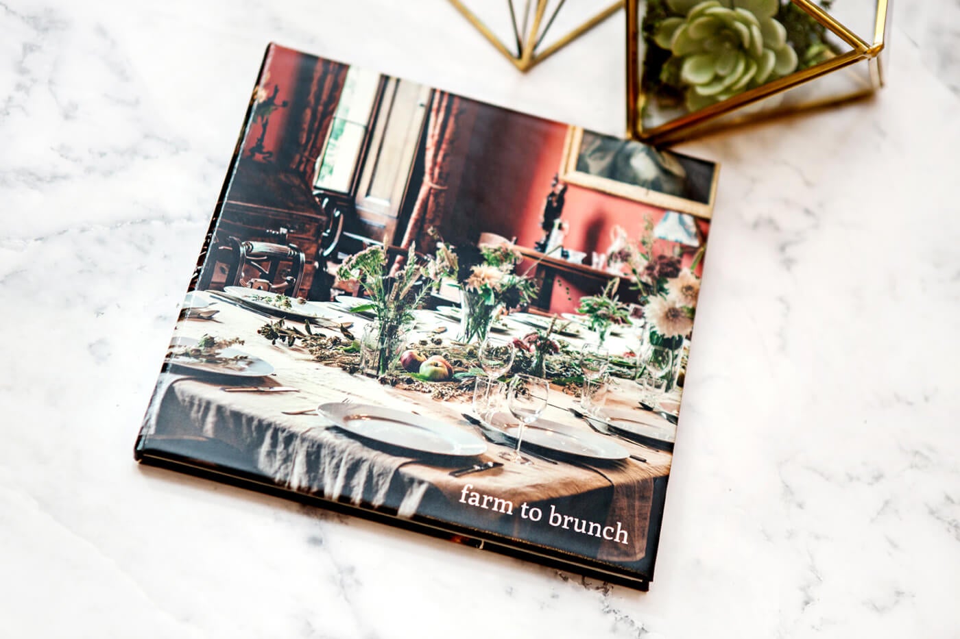 Hardcover recipe photo book - Printique