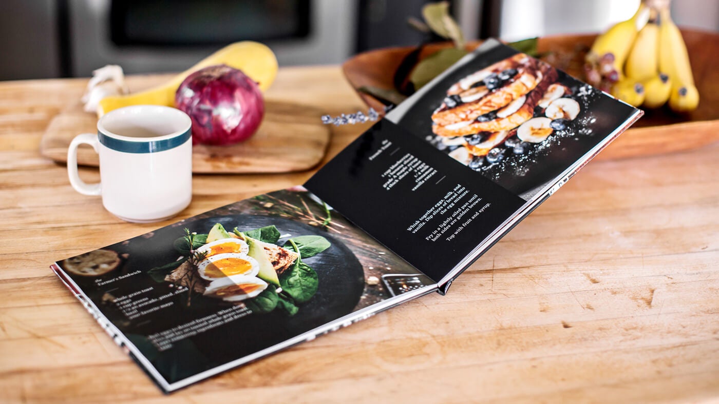 Recipe photo book - Printique