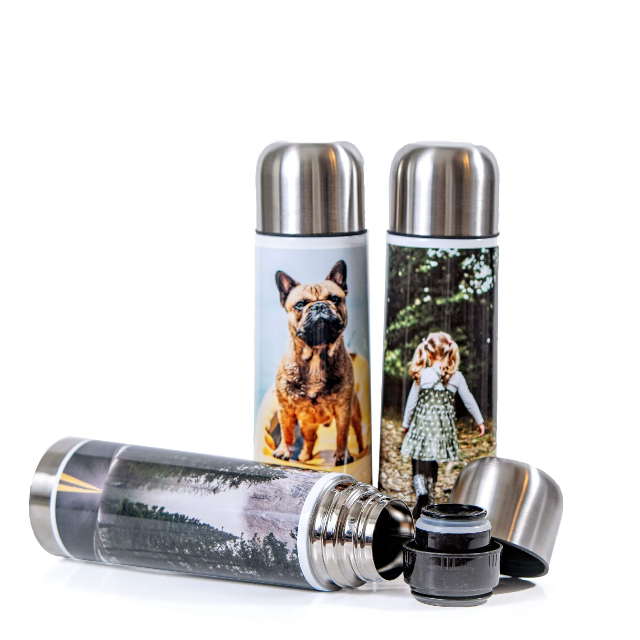 Engraved Father's Day Thermo Water Bottles