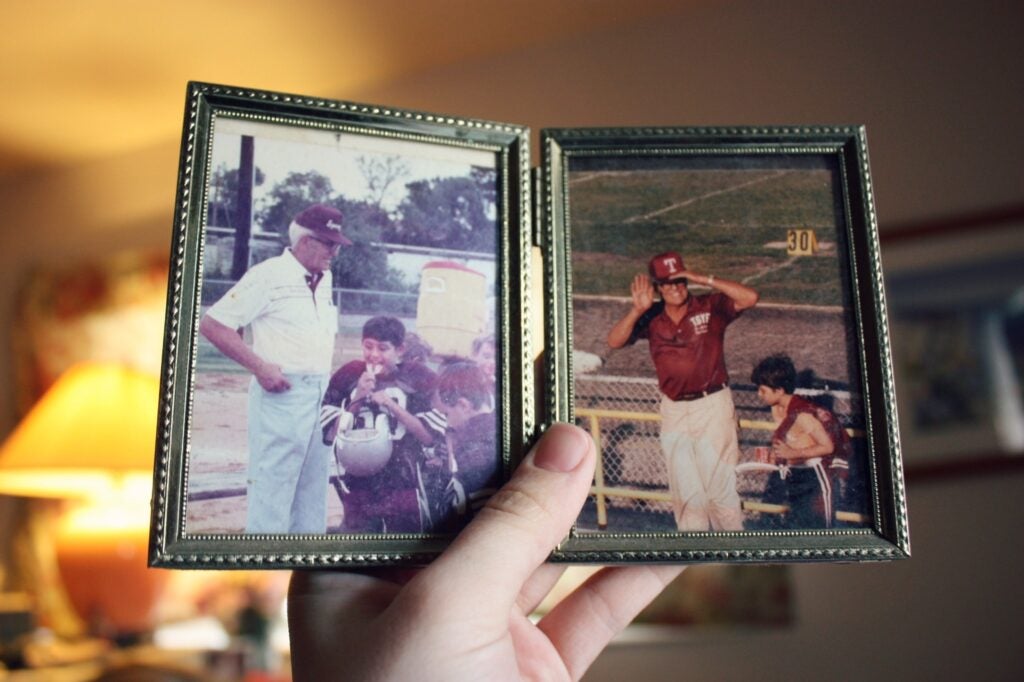 Sentimental photos are a perfect photo gift idea for this holiday season.