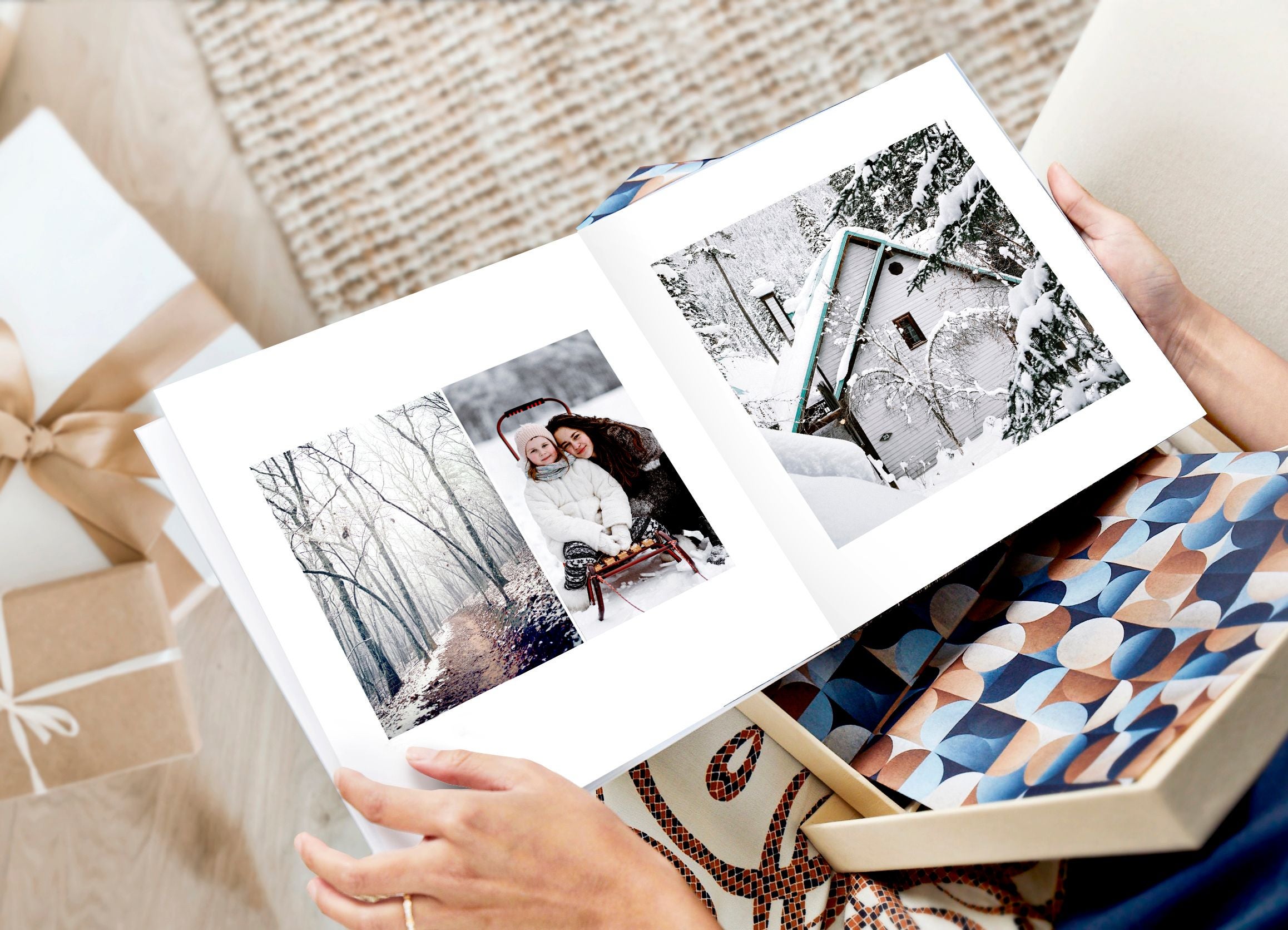 Fabric Photo Books - Premium Layflat & Professionally Fabric Covered -  Printique, An Adorama Company