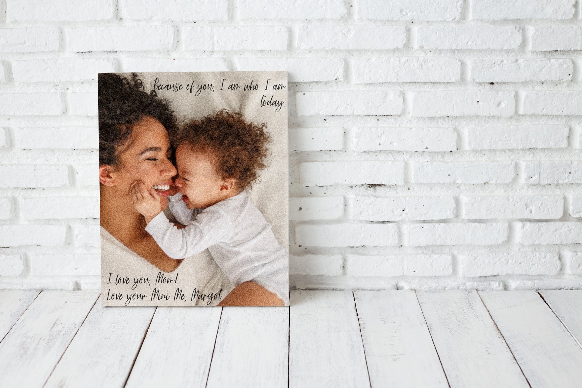 Share Words of Love on Canvas Prints
