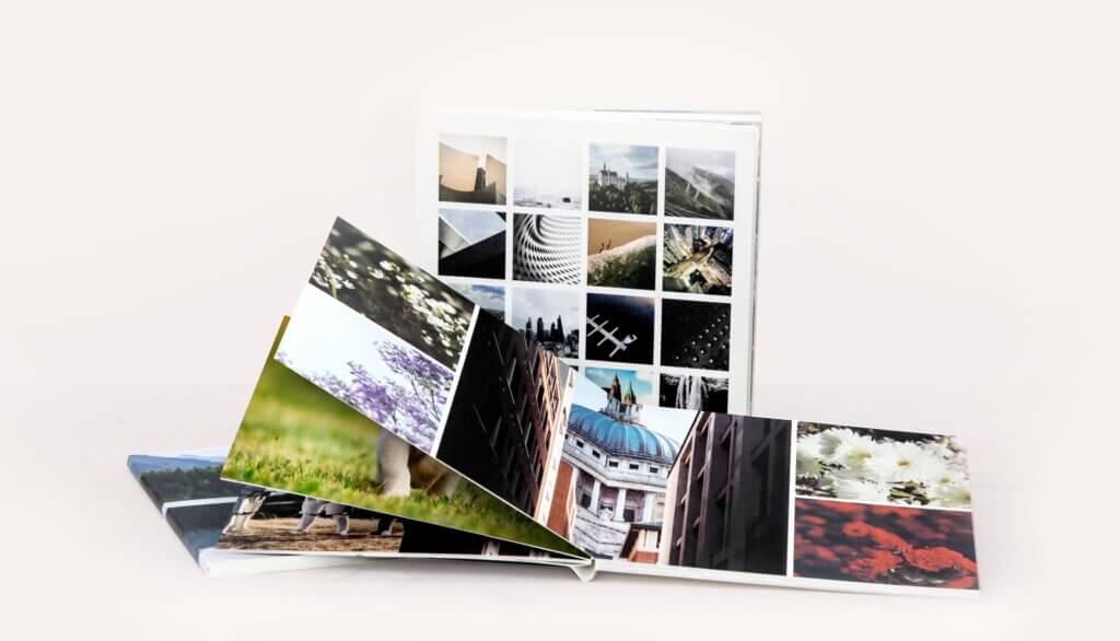 A Printique photo book template showcased in the best photo book.