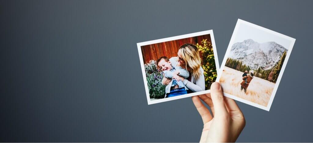 Classic photo prints make for a simple yet sentimental Mother's Day gift!