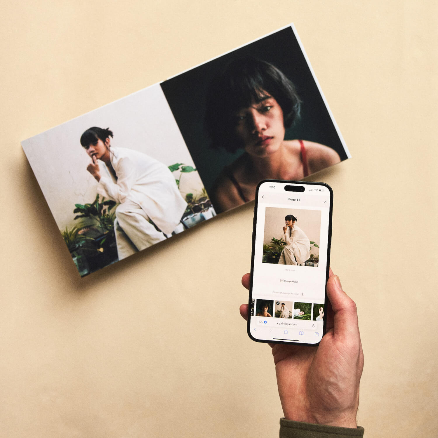 Easy Photo Books - Premium Layflat Hardcover - Printique