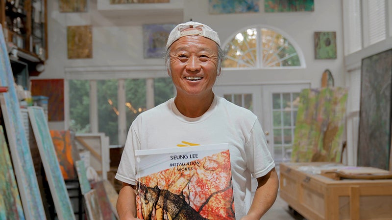 Connecting Art, Community, and Permanence with Mixed Media Artist Seung Lee