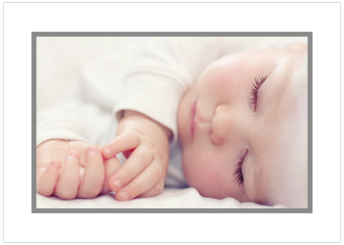 Vintage Bordered Wide White - Horizontal