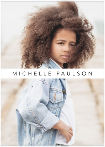 Actor Comp Card with Two Photos